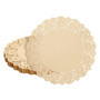 Doilies Rondes en Papier pour Dentelle (Paquet de 250) Napperons en Papier décoratif en Vrac pour présentoirs à Desserts et pâti