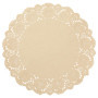Doilies Rondes en Papier pour Dentelle (Paquet de 250) Napperons en Papier décoratif en Vrac pour présentoirs à Desserts et pâti