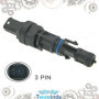 Twowinds - Capteur de Vitesse Compatible avec Renault Clio, Espace, Kangoo, Laguna, Scenic, Twingo, Nissan Kubistar - 7700418919