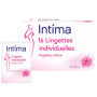 Intima - Lingettes Hamamelis - 16 lingettes Individuelles