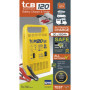 GYS TCB 120 120-CHARGEUR AUTOMATIQUE-12 V-Livre avec Pinces DE Charge ISOLEES, Noir