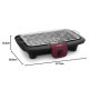 TEFAL EASYGRILL ADJUST TABLE, Barbecue électrique, Puissant, Grande surface de cuisson, Fumée et odeur réduites, Bac récupérateu