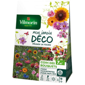 Vilmorin 5858007 Pack de Graines Mélange de Fleurs Coin des Bouquets 7 m² Multicolore