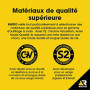 RHINO - Jeux de douilles - Réducteur/Adaptateur pour douille - Carré 1/2" vers 1/4" mâle - Fabriqué en Chrome Vanadium - Compati