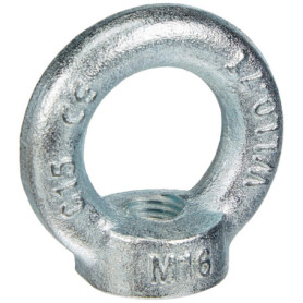 Chapuis, Anneau de Levage Femelle, Acier C15, M16, Charge de Travail Indicative 700 kg, Anneau Femelle utilisé pour Le Levage, C