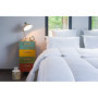 Blanrêve - Couette confort - Tempérée - Pour lit de 1 personne - Fibres Synthétiques Douces - Entretien Facile - Blanc - 140x200