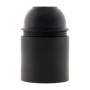 Zenitech - Douille lisse sans bague - E27 - noir