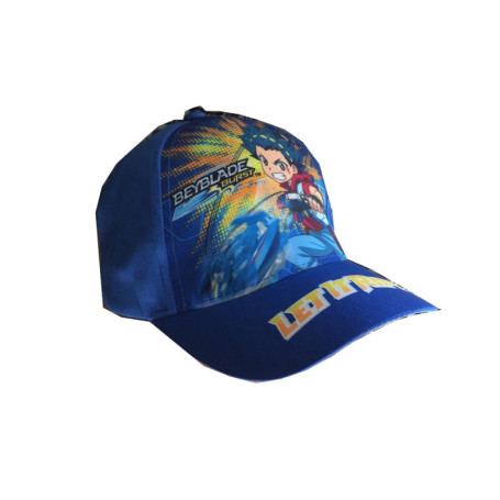 Beyblade Casquette Garçon (52, Bleu)
