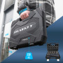 HASKYY 21PCS I 8-36 I Ensemble Jeu de douilles multiple I Tournevis 12 pans embouts de cle a douille 1/2" I acier CRV