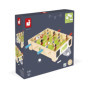 Janod - Mini Babyfoot de Table en Bois Champions - Dès 3 Ans, J02070, Multicolore