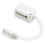 Waytex 39341 Adaptateur, Connectez votre téléphone avec la prise PTT à une prise RJ45