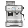 H.Koenig Machine à expresso avec broyeur EXPRO980, 2,7L, 250g réservoir grains, 15 tailles de mouture, Pompe italienne, Dosage p