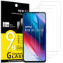 NEW'C Lot de 3, Verre Trempé pour Oppo Find X3 Lite, Film Protection écran efficace contre les Rayures - sans Bulles - Ultra Rés