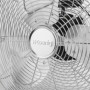 Ventilateur de sol H.Koenig JOE30 Silencieux, Design métal chromé, 40 cm, Haute vitesse, Résistant, 3 vitesses de ventilation, T