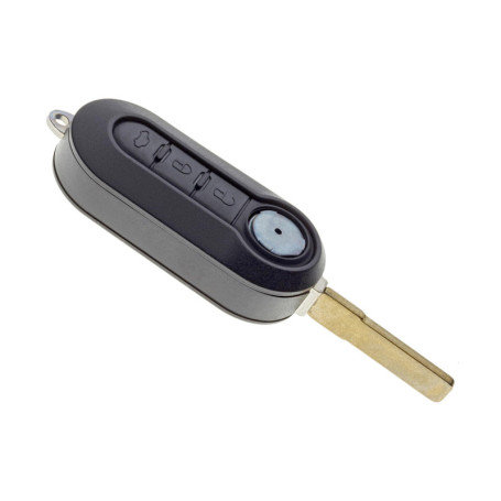 JONGO - Coque de Clé avec Lame Compatible avec Peugeot Boxer 3 | Boitier Clef Plip Voiture Télécommande 3 Boutons