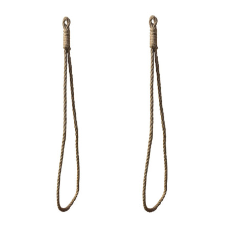 Support étagère corde naturelle