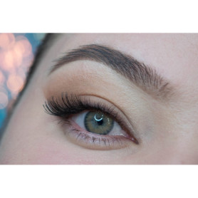 MYSALENS® Lentilles De Contact De Couleur Spanish Real Hazel Noisette Naturelle Avizor Solution Multifonctions 10ML Kit De Range