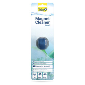 Tetra Magnet Cleaner Boule - Lave-Vitre Aimanté pour Aquariums Boules et de Forme Sphérique – Nettoyage Rapide et Efficace sans 