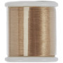 Rayher Fil nylon, doré, 1 bobine, 50m, 0,27cm ø, non élastique, pour perles Delicas, perles de rocailles, bijoux, décorations, N