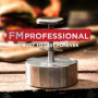 Fm Professional 22205 Presse burger, presse viande pour burger, presse à hamburger, Acier inoxydable, Argenté, 14 x 11 x 11 cm