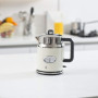 Russell Hobbs Bouilloire Electrique [Design Vintage Premium] Retro Crème (1,7L, 2400W, Ebullition Rapide, Jauge Température Rétr