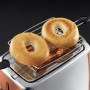 Russell Hobbs Grille Pain [Pour 2 Tranches] Luna Cuivre Inox (2 Fentes extra larges, 6 Niveaux de Brunissage rapide, Surélévatio
