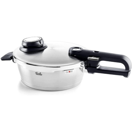 Fissler Vitavit Premium Poêle-Autocuiseur (1,8 l, Ø 18 cm) Marmite à Pression en Acier Inoxydable, 4 Niveaux de Cuisson, avec Pa