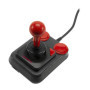 Speedlink COMPETITION PRO EXTRA USB Joystick - Joystick numérique avec DirectInput et micro-interrupteurs, noir-rouge