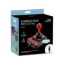Speedlink COMPETITION PRO EXTRA USB Joystick - Joystick numérique avec DirectInput et micro-interrupteurs, noir-rouge