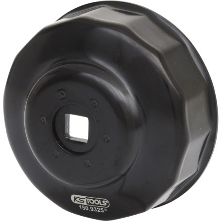 KS TOOLS 150.9325 Clé pour filtre à huile 3/8", cuvette 76