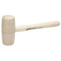 Maillet bois 300g - tête Ø60mm - avec manche frêne galbé