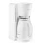 Rowenta CT380110 Cafetière Filtre Adagio Isotherme 8-12 Tasses Verseuse Anti-Goutte Maintien au Chaud 4 Heures Café Blanc