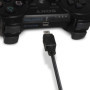 Wicked Chili 3m câble de Charge Compatible avec Dualshock PS3 Manette, câble Mini USB (Fonction Charge and Play, câble USB 2.0 H