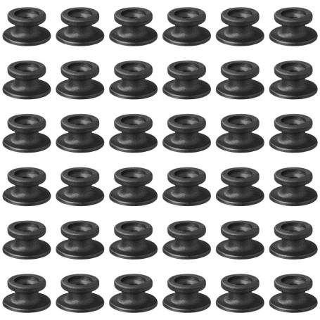 MULTIBROS Lot de 30 boutons de bâche ronds pour remorque, bâche et boutons en plastique