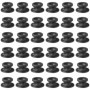 MULTIBROS Lot de 30 boutons de bâche ronds pour remorque, bâche et boutons en plastique
