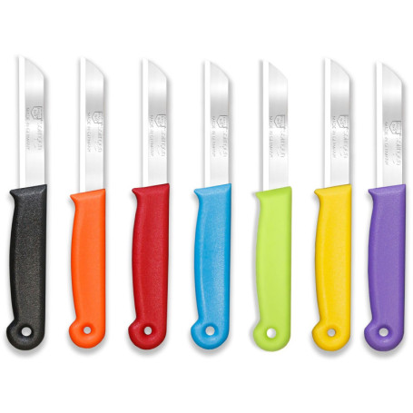 Couteau à légumes Set de couteaux à fruits de Solingen Couteau à éplucher 7 couteaux de cuisine à lame précise et tranchante en 