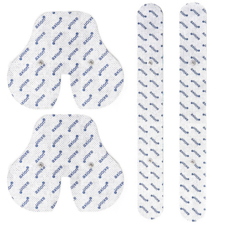 axion - Électrodes MAUX DE Dos compatibles avec électrostimulateur SANITAS (SEM 40/41/42/43/44/50) BEURER (EM 40/41/49/80)