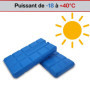 ToCi Lot de blocs réfrigérants pour sac isotherme ou glacière, de 200 ml chacun, ., 4