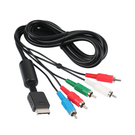 AV – Câble vidéo/audio/YPbPr/Projecteur/Rallonge pour PS2 de amathings avec/sans adaptateur SCART