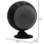 Blaupunkt Enceinte Globe Speaker Couleur Noire de 3,5 Pouces de diamètre