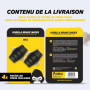 Vélo Route Patin de Frein 2 Paire 50mm I pour Shimano, SRAM, Cane Creek, TRP etc I Haute Performance I Durable & Ajustement Parf
