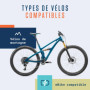 Alphatrail VTT Chambre à Air Vélo Rick 27.5 Pouces SV Presta Valve 2X Ensembles avec Mobilité Garantie I Compatible Pneu Vélo Co