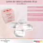 Lames de rabot à callosités/lames de rechange Solingen pour rabot à callosités - inoxydables 30 pièces/emballage individuel