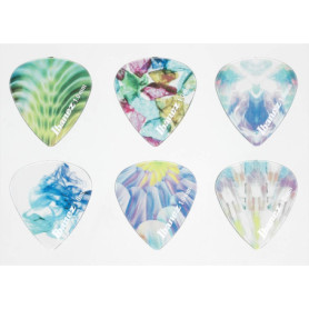 Ibanez PCP16H-C2 Lot de 6 médiators