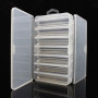 OriGlam Boîte de Rangement pour leurres de pêche - Plateaux de Rangement pour matériel de pêche - Double Face - 14 Compartiments