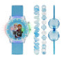 Disney Unisexes-Enfants Numérique Quartz Montre avec Bracelet en Caoutchouc FZN4087ARGSET