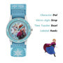 Disney Filles Analogique Quartz Montre avec Bracelet en Tissu FZN5014