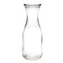 Olympia GM583 Lot de 6 carafes en verre 0,5 l 200 x 78 mm