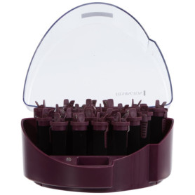 Remington Bigoudis Cheveux [Fixation Facile & Rapide] Fast Curls (Sytème Easy-clip, Coffret 20 rouleaux, 3 tailles: petit 19 mm 