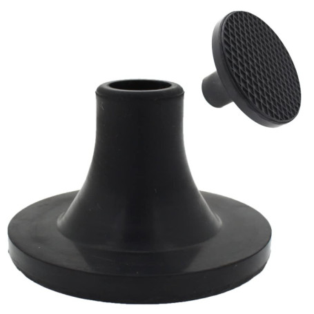 Embout en Caoutchouc avec Grande Base, Virole Autoportant 19mm pour Cannes et Bâtons de Marche - par Lifeswonderful